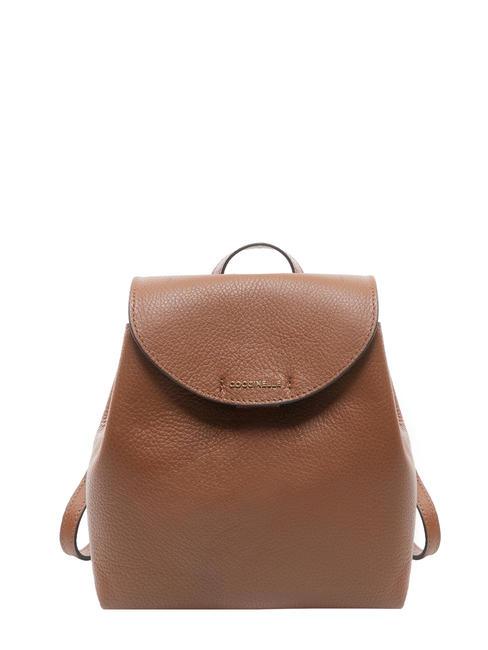 COCCINELLE ARIEL Mini rucsac din piele texturată BRULE - Genți femei