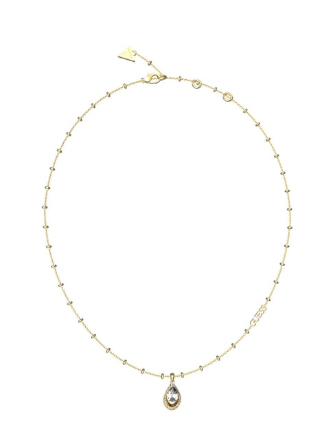 GUESS LOLLIPOP Colier cu pandantiv aur galben - Lănțișoare