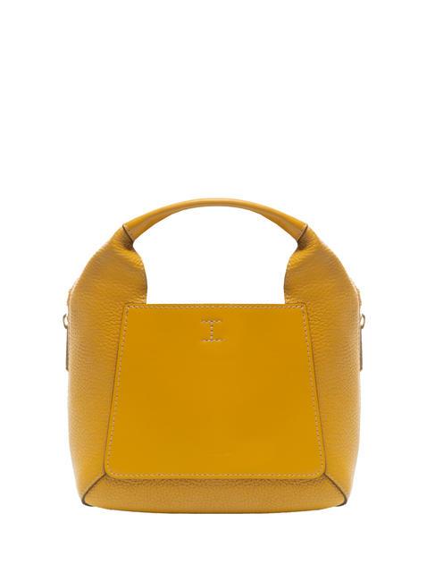 FURLA GILDA Genți mini din piele cu curea de umăr floarea soarelui + coniac h - Genți femei