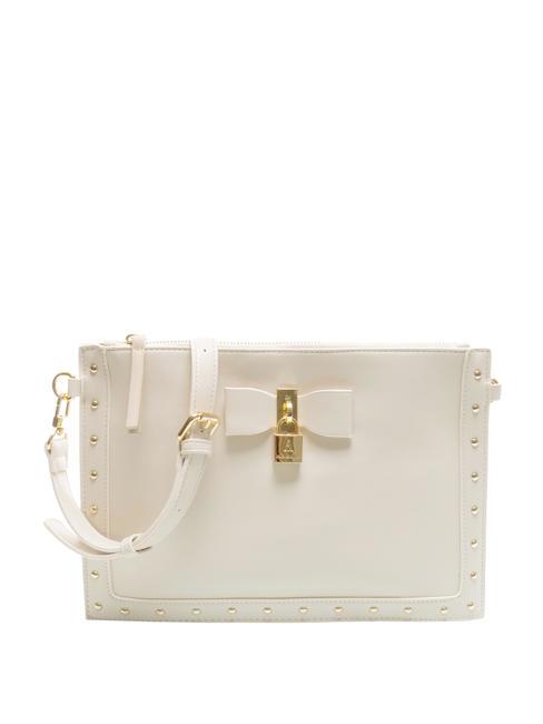 L'ATELIER DU SAC LA LA LAND Geantă clutch cu umăr plat nisip - Genți femei
