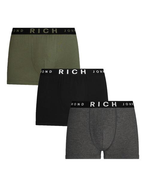 JOHN RICHMOND LONDON TRIPACK Set 3 boxer bk/gr.d/gm - Slip pentru bărbați
