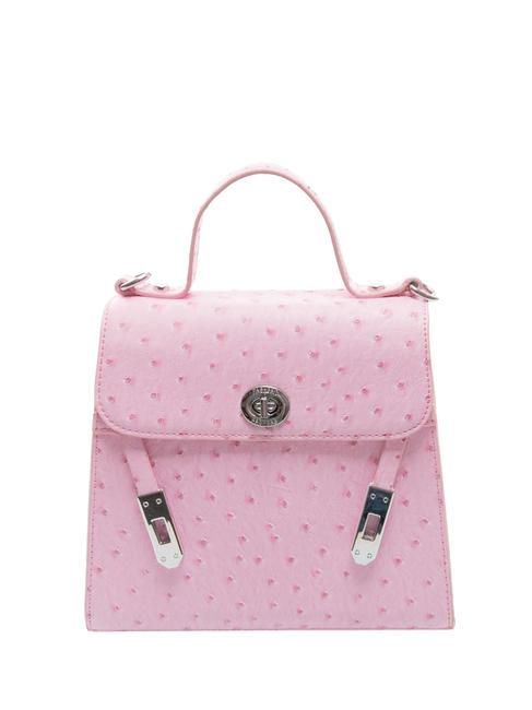 PASH BAG LOVELY DAY Geanta de mana cu imprimeu strut roz - Genți femei