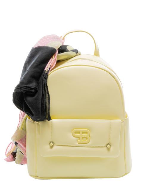 PASH BAG GLOSS Rucsac cu eșarfă galben - Genți femei
