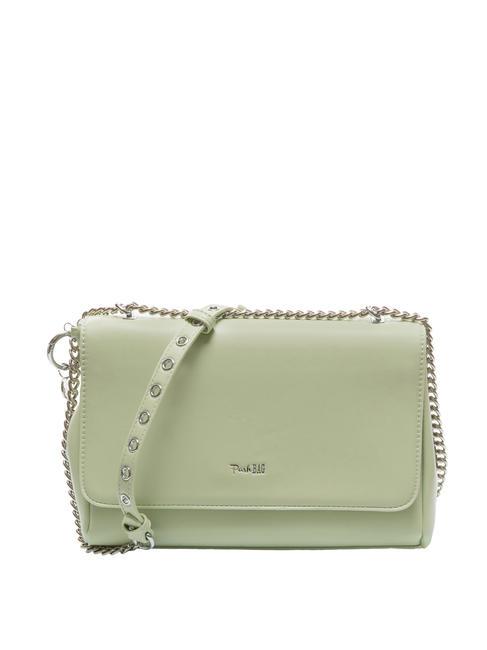 PASH BAG BLUSH Geanta de umar cu esarfa verde - Genți femei