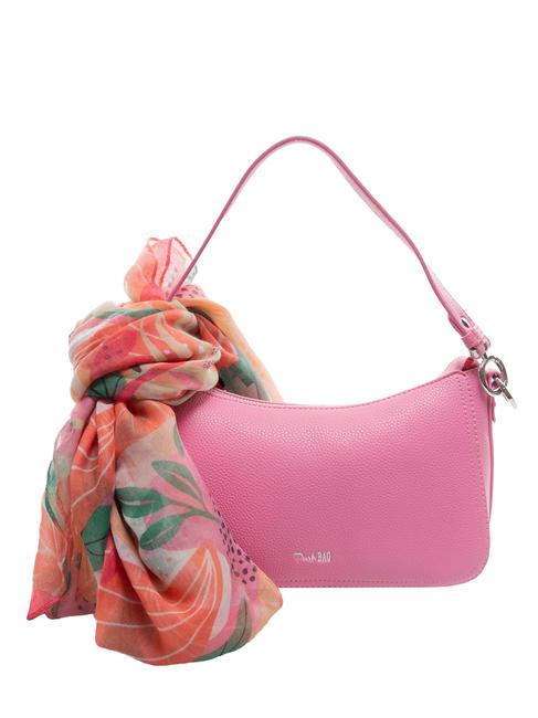 PASH BAG LIKE IT! Geanta de umar cu esarfa roz - Genți femei