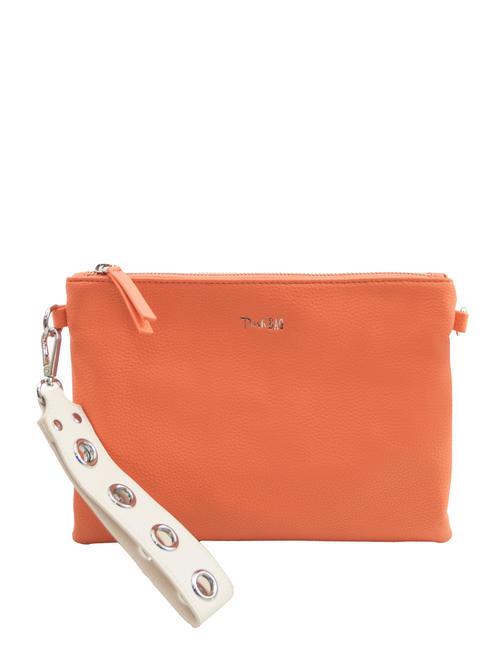 PASH BAG LIKE IT! Geantă clutch cu manșetă și curea de umăr piersică - Genți femei