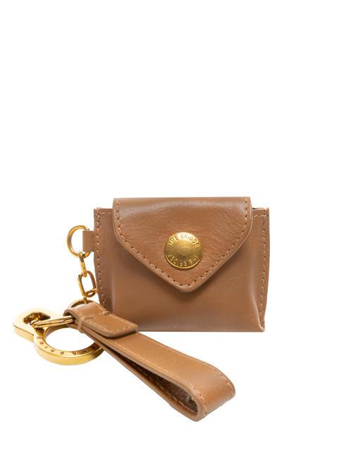 THE BRIDGE STORY DONNA Husa pentru chei din piele havana/abb.oro - Portchei