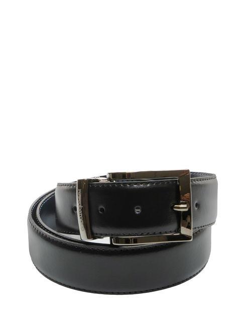 ROCCOBAROCCO DOUBLEFACE Centura reversibila negru/albastru - Curele