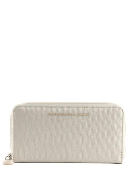 MANDARINA DUCK portofel MD20 alb optic - Portofele femei