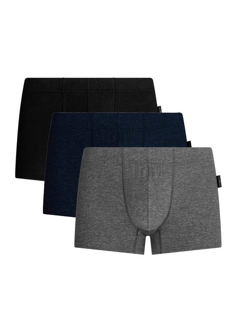 JOHN RICHMOND GIL 3 Boxer Trunks bk/albastru/gr - Slip pentru bărbați