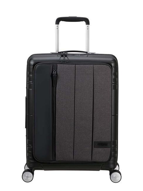 AMERICAN TOURISTER HELLO CABIN Cărucior pentru bagaje de mână Exp melange gri - Bagaje de mână