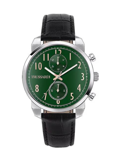 TRUSSARDI T-CITY Ceas multifunctional verde - Ceasuri