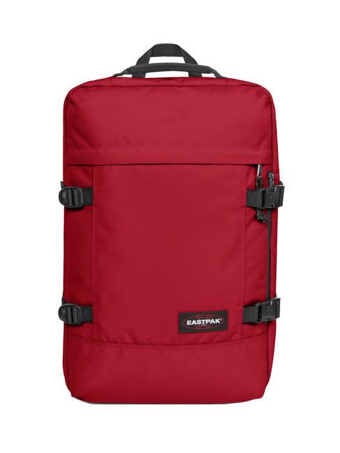 EASTPAK TRAVELPACK  Rucsac de voiaj, suport pc 17". roșu stacojiu - Rucsacuri pentru școală și timp liber