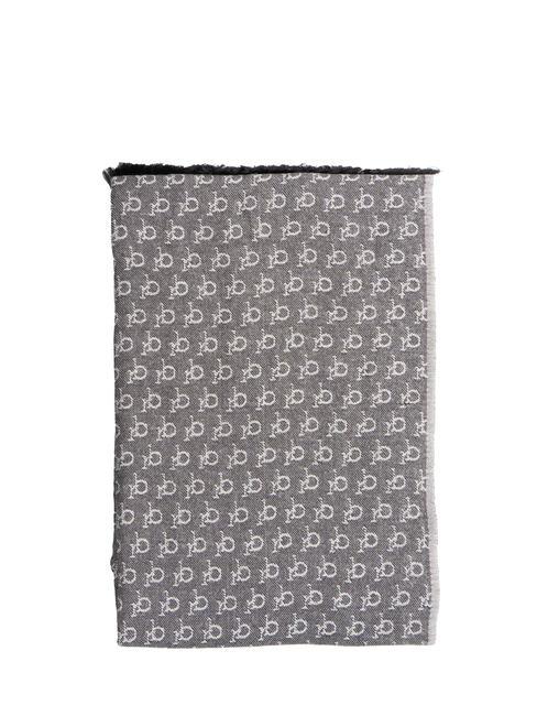 ROCCOBAROCCO RB LOGO Eșarfă unisex negru - Eșarfe