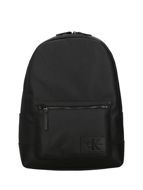 CALVIN KLEIN COATED  Rucsac pentru PC de 14 inchi pvh negru - Rucsacuri pentru școală și timp liber