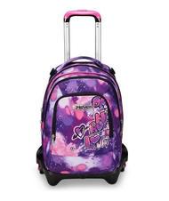 SEVEN DETACH BUBBLE STREET Troler dublu de rucsac detasabil VIOLET ROSE - Rucsacuri cu role - 1