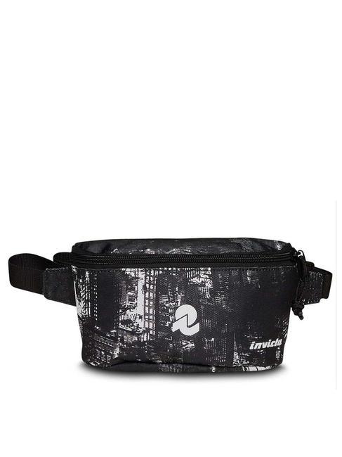 INVICTA LOGO Carucior pentru copii oras negru - Borsete de brâu