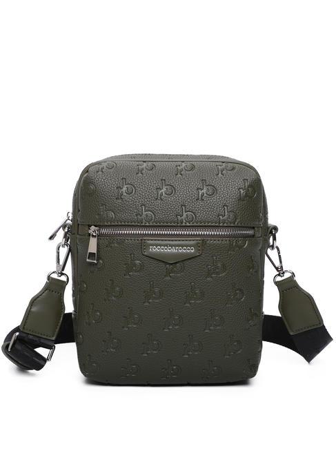 ROCCOBAROCCO MONOGRAM Embossed Geanta de umar armată - Genți de umăr bărbați