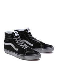 VANS UA SK8-HI Tenisi din piele subliniat alb/negru - Pantofi unisex - 1