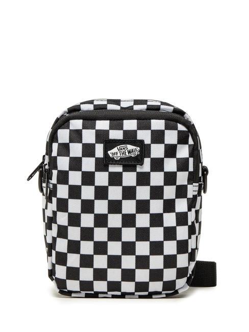 VANS GO GETTER  Pungă tablă de șah negru/alb - Genți de umăr bărbați