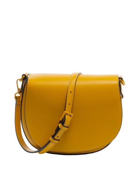 ROCCOBAROCCO NINA  Geantă de umăr mini, cu curea de umăr muştar - Genți femei