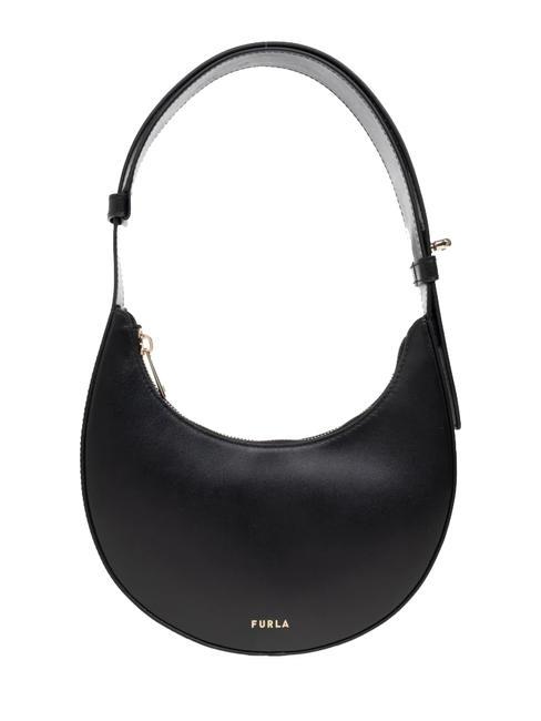 FURLA DELIZIA  Geanta mini de umar, din piele negru - Genți femei