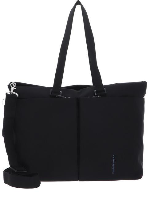 MANDARINA DUCK MD20  Shopper de umar, cu curea de umar BLACK - Genți femei