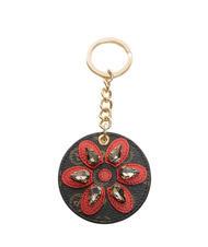 POLLINI HERITAGE  Breloc de flori lac negru - Portchei - 1