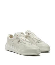 TOMMY HILFIGER LUX POINTY COURT  Tenisi din piele alb străvechi - Pantofi femei - 1