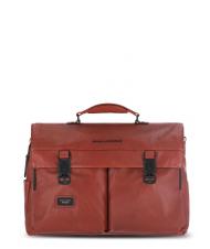 PIQUADRO CAMPIONARIO - HARPER Servieta pentru laptop de 15,6", din piele PIELE - Serviete birou - 1