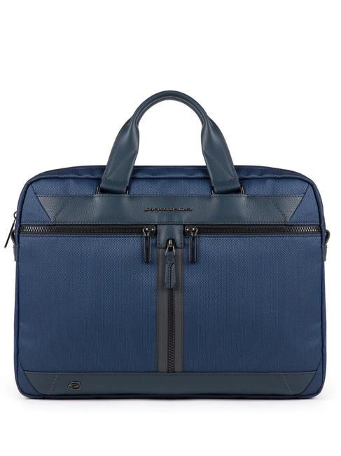 PIQUADRO TRAKAI Servietă pentru laptop 15,6 ", iPad 10,5" / 9,7 " albastru - Serviete birou