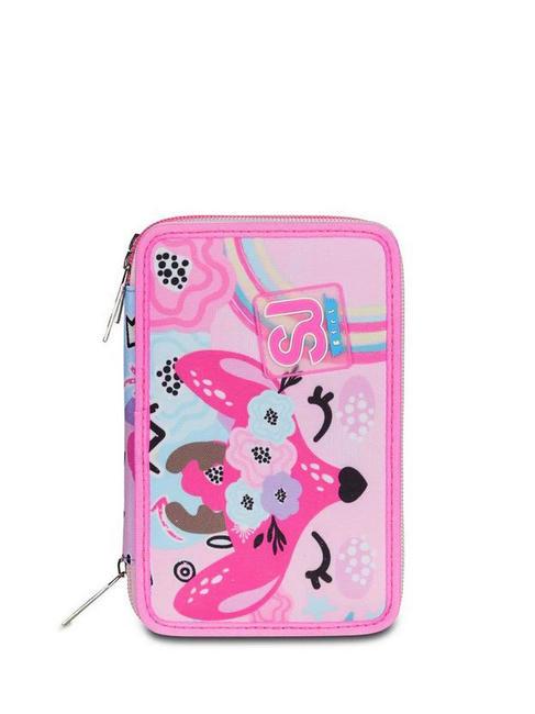 SJGANG PINKHUGS Trusa cu trusa scolara completa trandafir de zmeura - Penare și accesorii