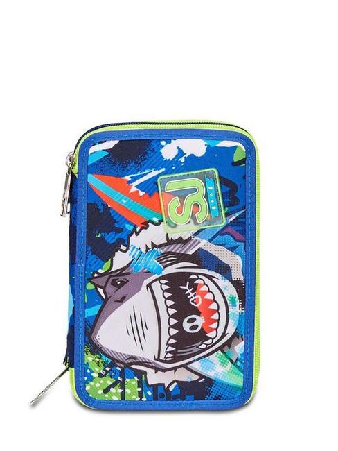SJGANG SHARKSTORY Trusa cu trusa scolara completa BLUE PRINT - Penare și accesorii