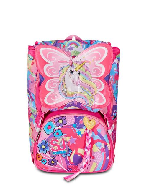 SJGANG UNICORNO Rucsac dublu fuxiafluo - Saci și accesorii pentru copii