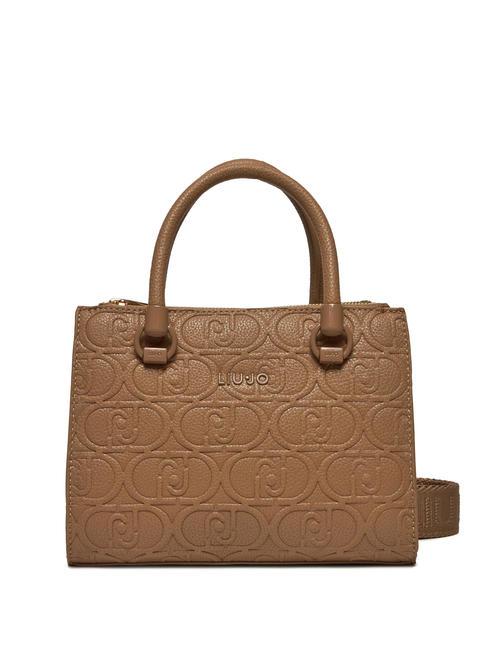 LIUJO EMBOSSED LOGO Geanta de mana, cu bareta de umar pluș - Genți femei
