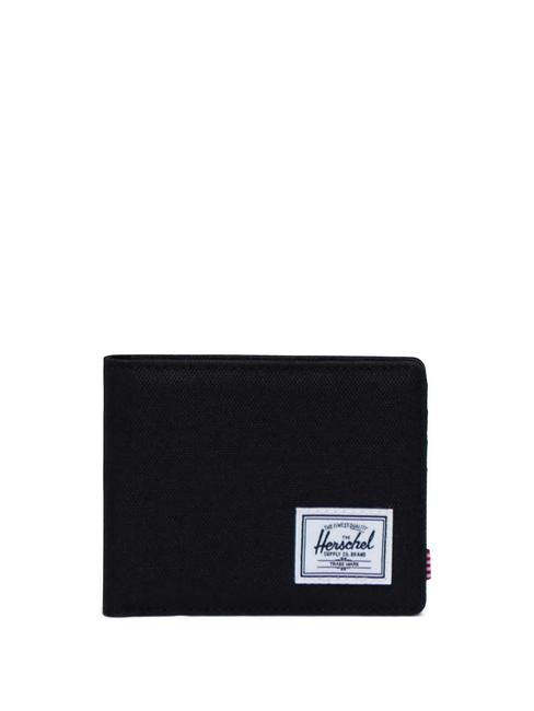 HERSCHEL ROY Portofel BLACK - Portofele bărbați