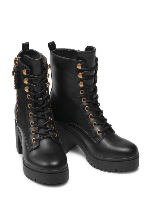 GUESS CABRA2 Botine cu șireturi BLACK - Pantofi femei