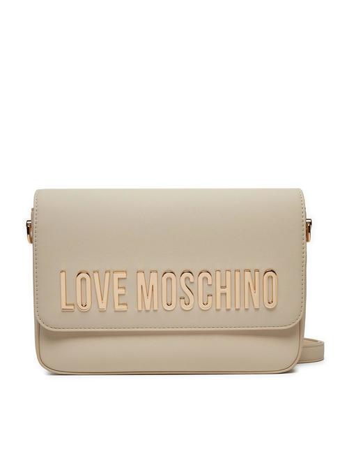 LOVE MOSCHINO LETTERING geanta de umar fildeş - Genți femei