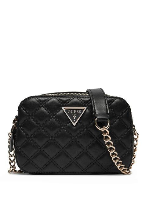 GUESS GIULLY giully borsa camera case Mini geantă pentru cameră cu curea de umăr BLACK - Genți femei