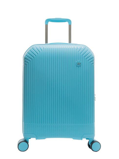 LESAC LIGHT POP 1 Cărucior pentru bagaje de mână albastru de apă - Bagaje de mână