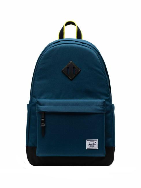 HERSCHEL HERITAGE  Rucsac albastru legion/negru/lumina de seară - Rucsacuri pentru școală și timp liber
