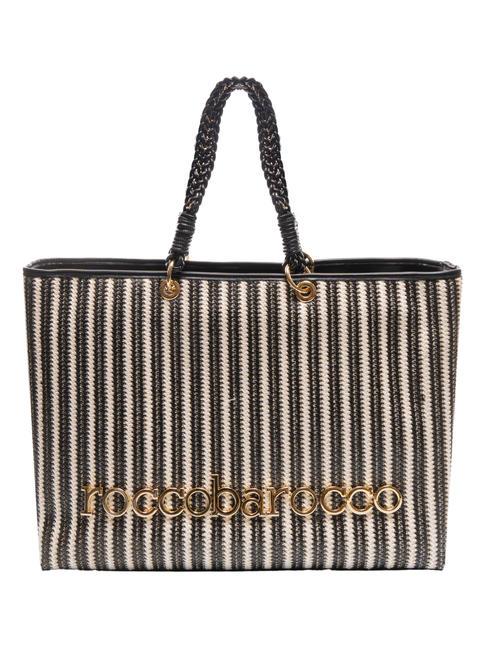 ROCCOBAROCCO ALTEA Punga de cumparaturi negru - Genți femei