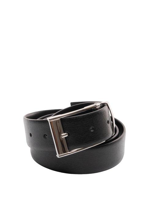 JOHN RICHMOND REVERSIBLE Cureaua din piele reversibila negru/negru - Curele