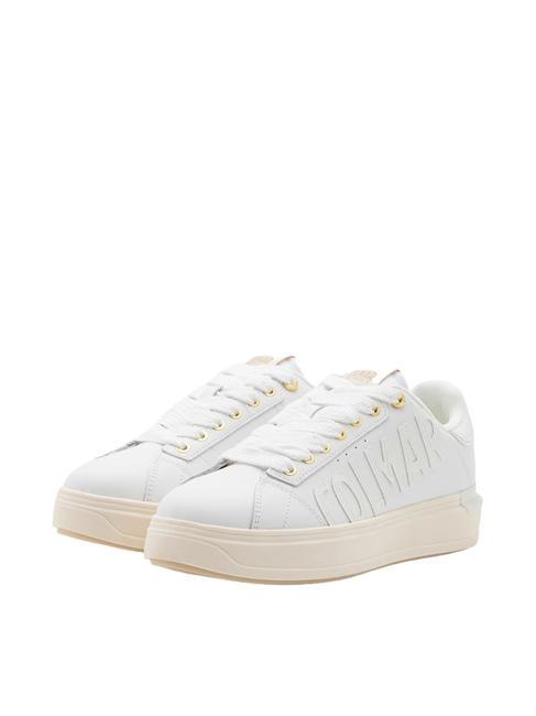 COLMAR CLAYTON CROCODILE Adidași alb - Pantofi femei
