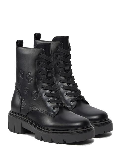 GUESS JEFEA Botine amfibiene BLACK - Pantofi femei