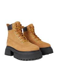TIMBERLAND SKY 6 INCH Botine inalte din piele gr&acirc;u - Pantofi femei - 1