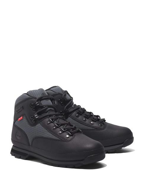 TIMBERLAND EURO HIKER  Botine Jetblack - Pantofi bărbați