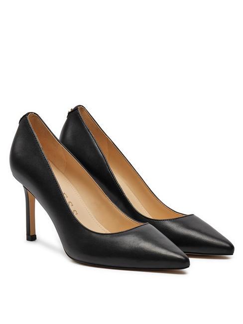 GUESS DABBEY Pompe inalte din piele BLACK - Pantofi femei