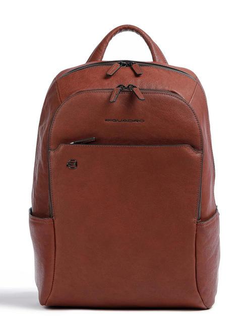 PIQUADRO Rucsac BLACK SQUARE, suport pentru computer 14 " PIELE - Rucsacuri pentru laptop