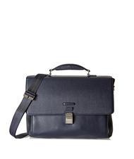 PIQUADRO CAMPIONARIO - MODUS Servietă din piele pentru laptop 15" exp - Serviete birou